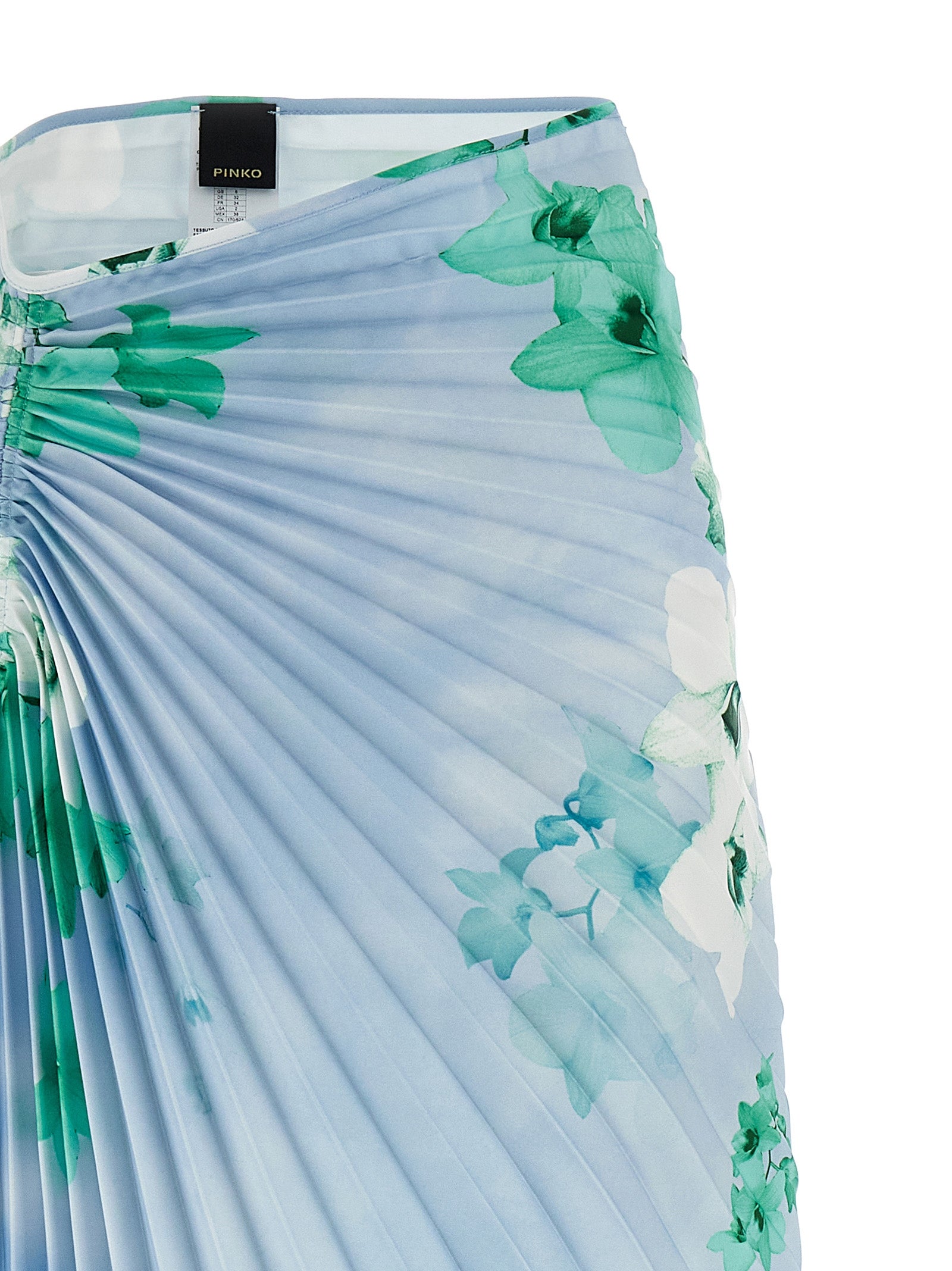Ghiandaia skirt Light Blue Polyester