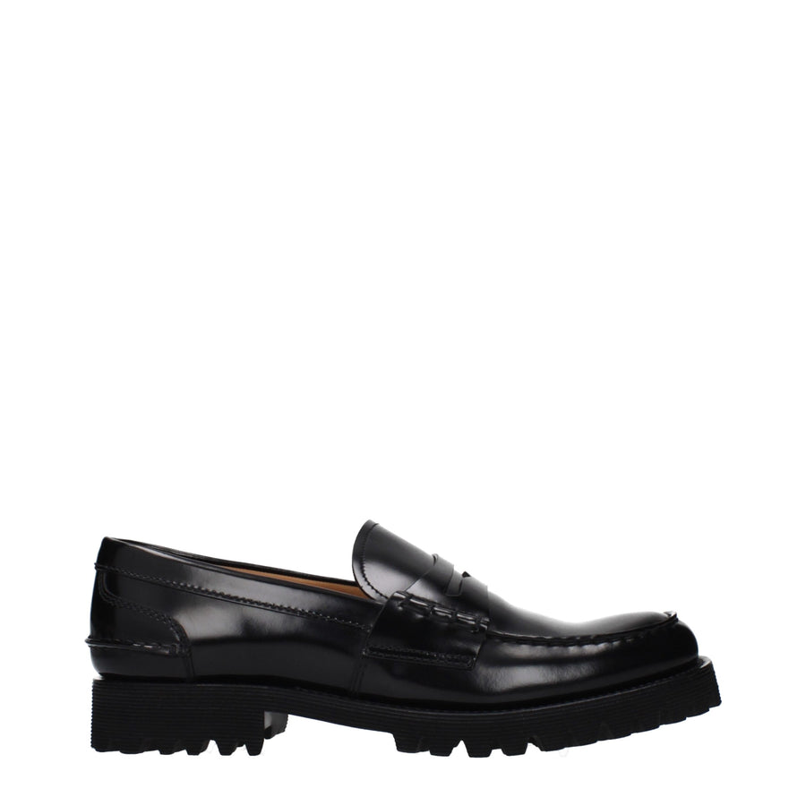 Church'S Leather loafer in black