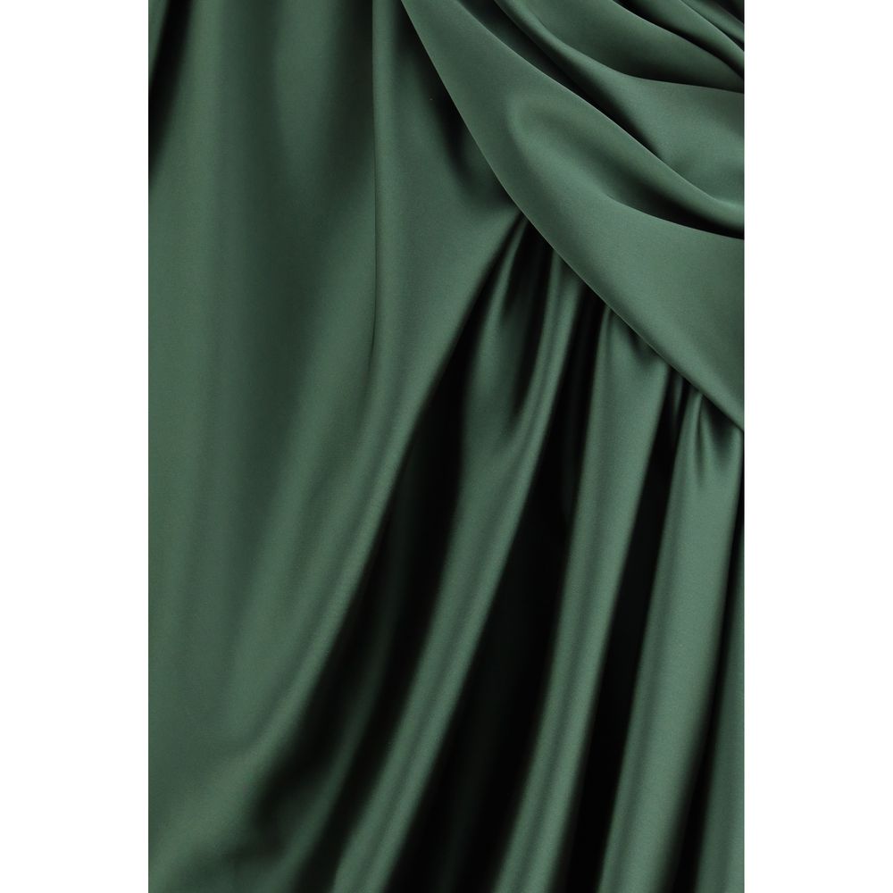 Vivienne Westwood 100% Polyester dress in green — view 3