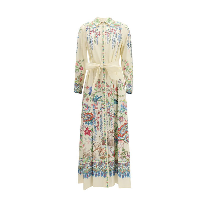 Etro 100% Cotton dress in white