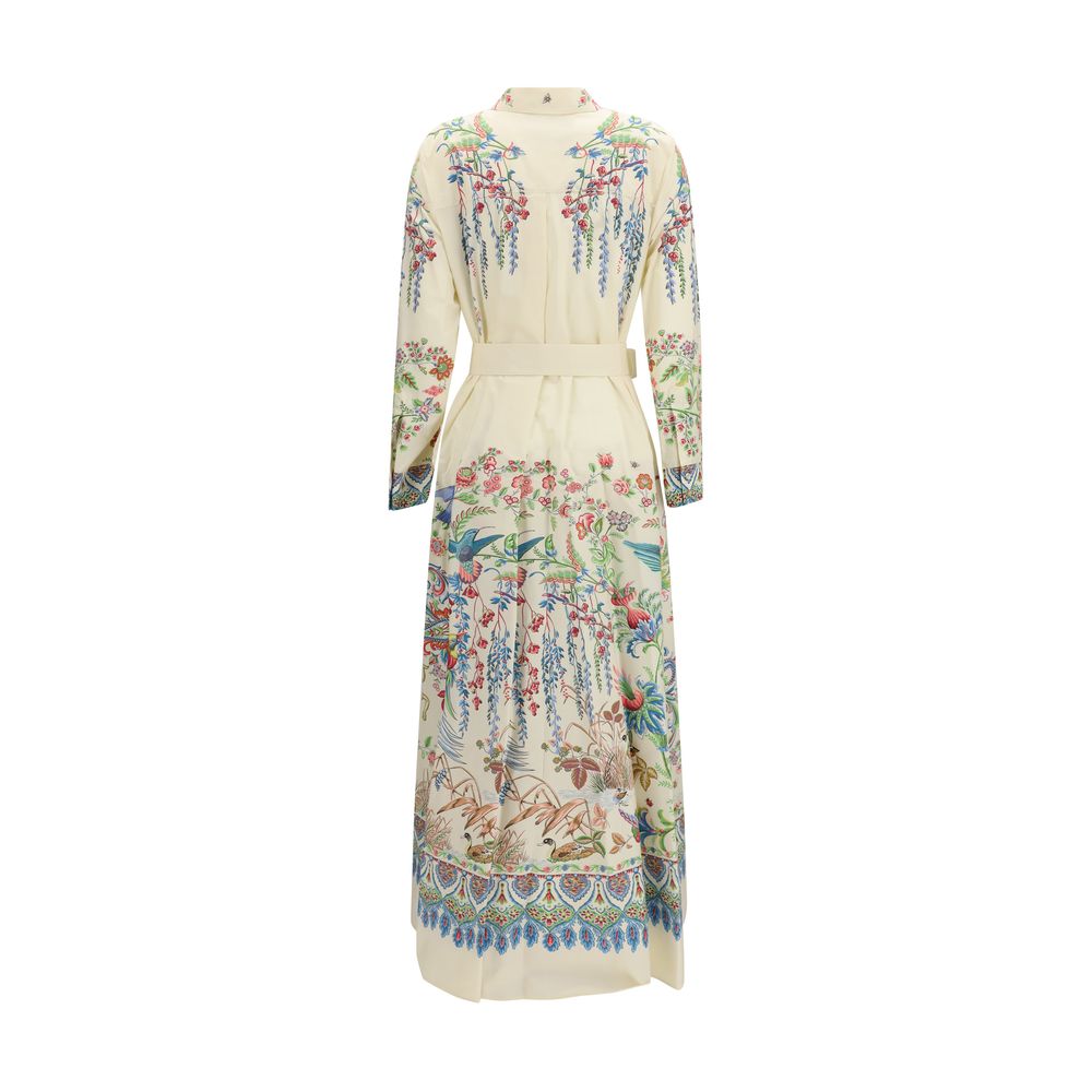 Etro 100% Cotton dress in white — view 2