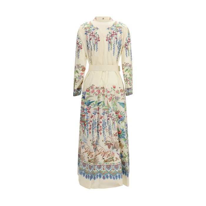 Etro 100% Cotton dress in white — view 2