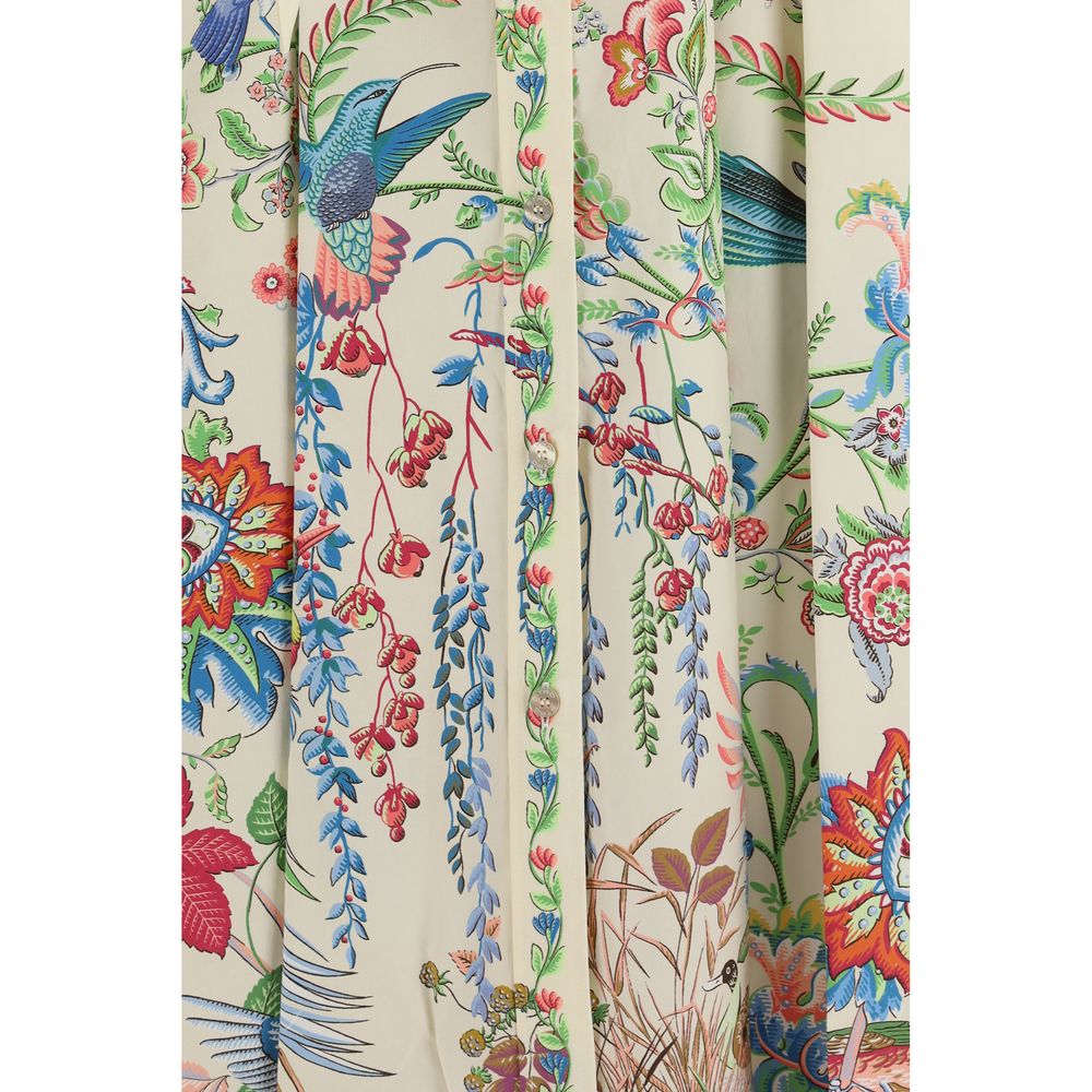 Etro 100% Cotton dress in white — view 3