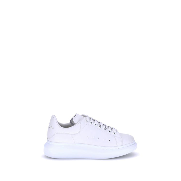 Alexander McQueen Upper 100% Calf Leather Bos Taurus sneaker in white