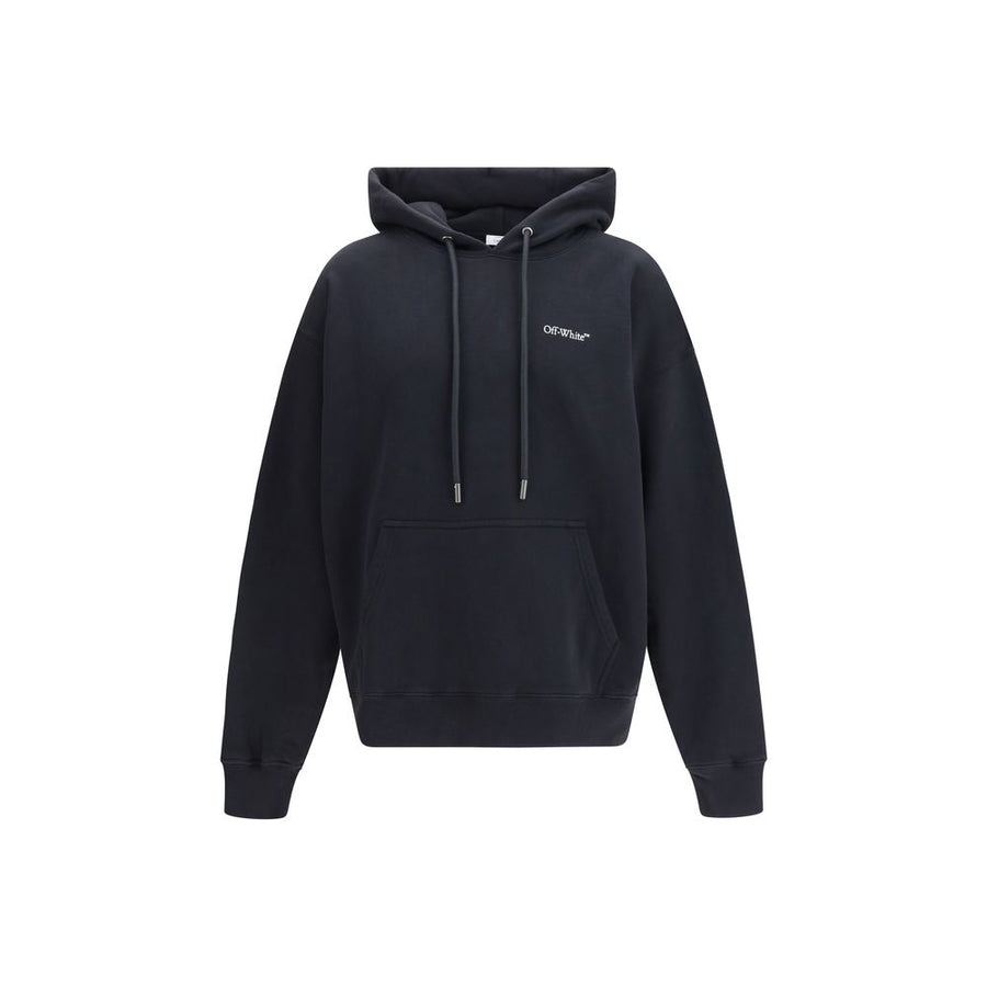 Off-White 100% Cotton hoodie in black