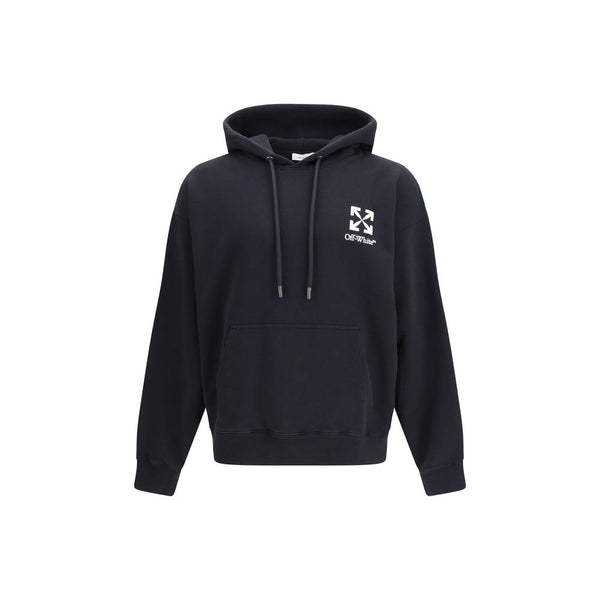 Off-White 100% Cotton hoodie in black