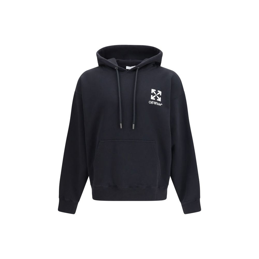 Off-White 100% Cotton hoodie in black