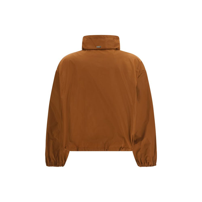 Herno 100% Polyester jacket in brown — view 2