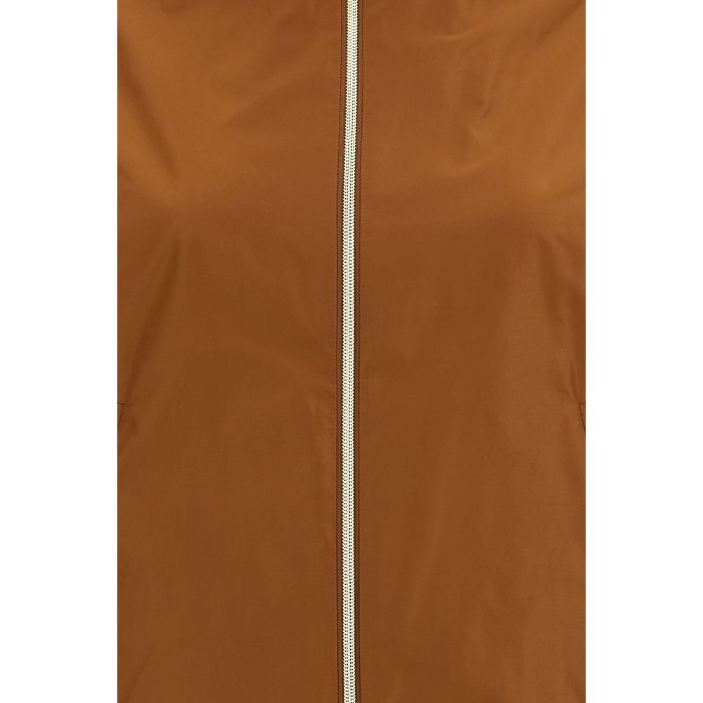 Herno 100% Polyester jacket in brown — view 3