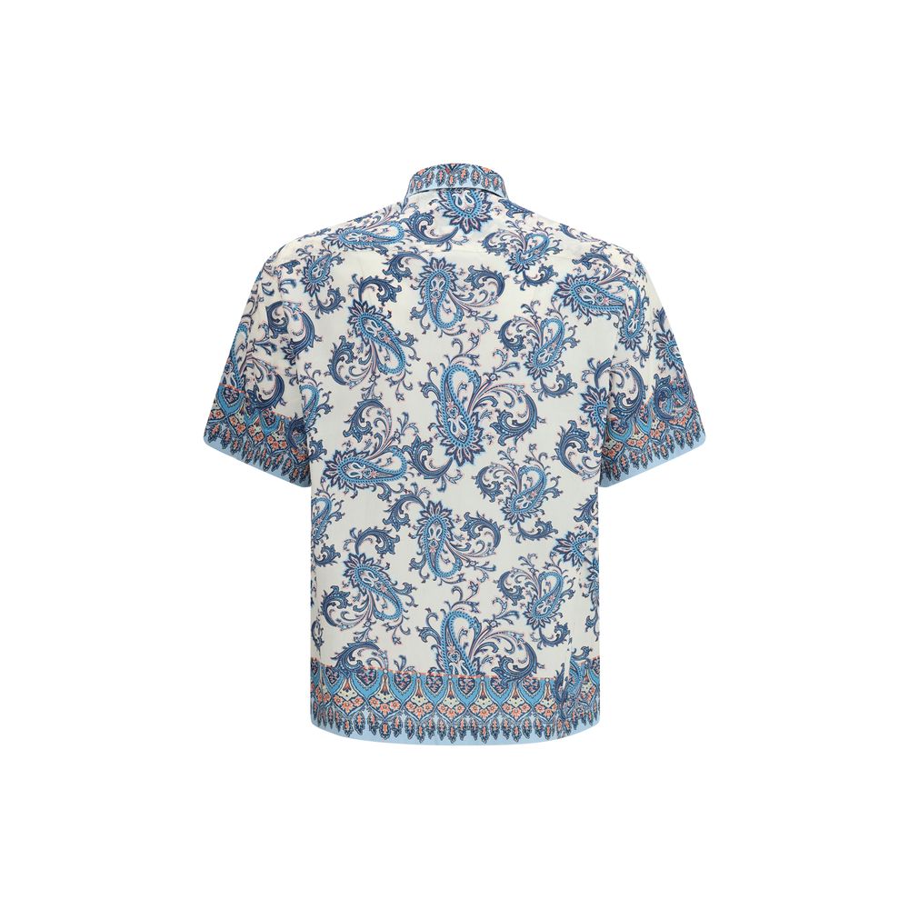 Etro 100% Cotton shirt in blue — view 2