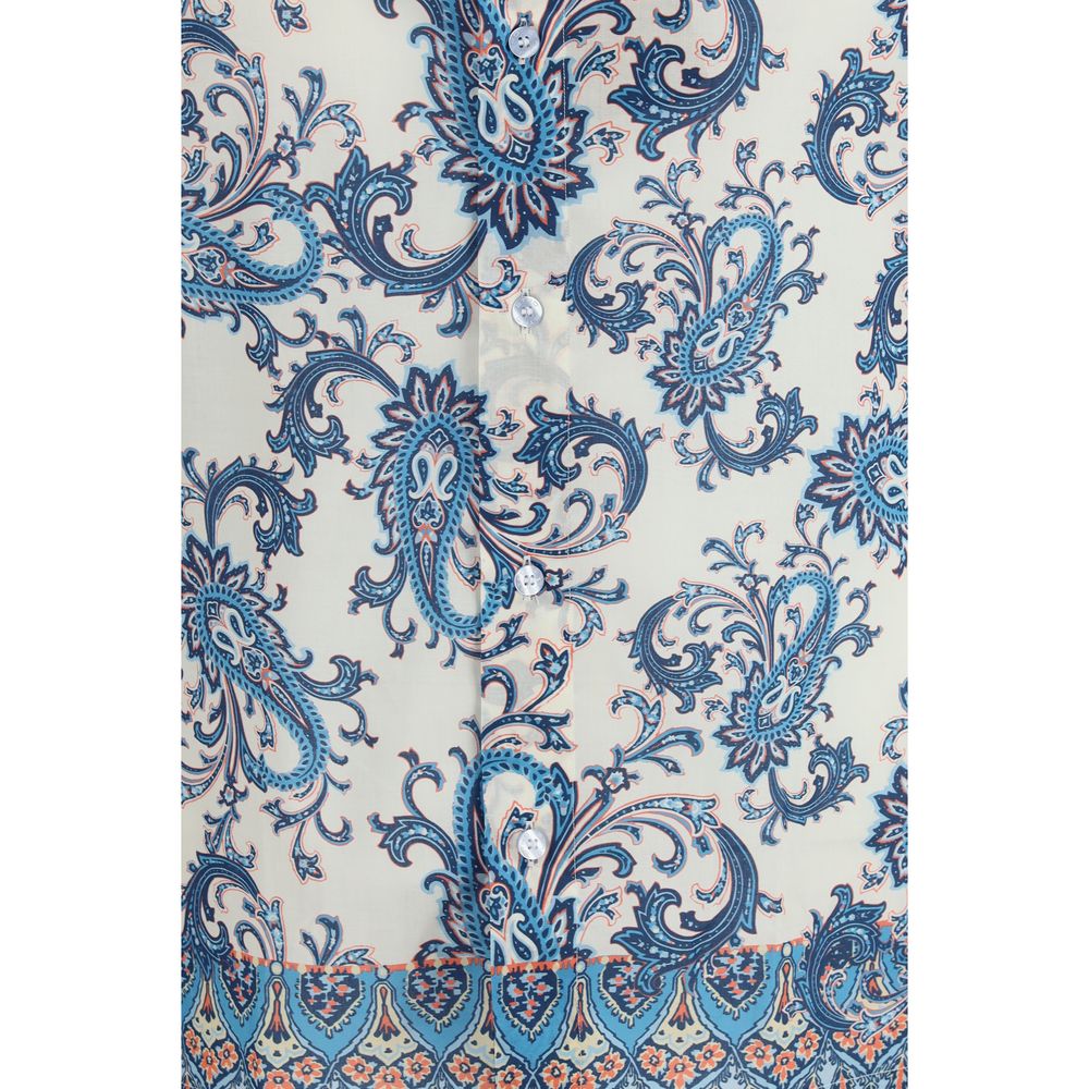 Etro 100% Cotton shirt in blue — view 3