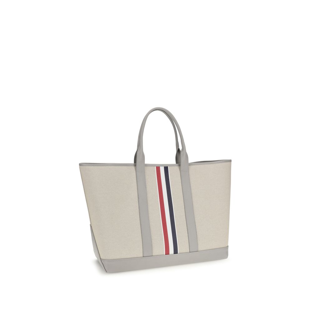 Gray Fabric Shoulder Bag