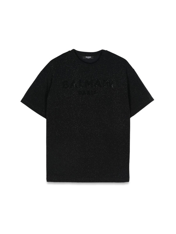 T-Shirt Black Polyamide Polyester Elastane T-shirts