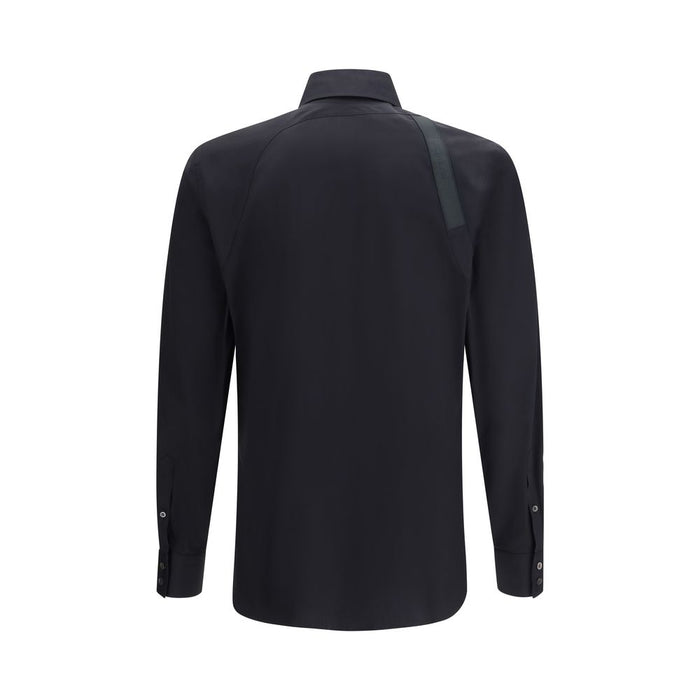 Alexander McQueen 100% Cotton shirt in black — view 2