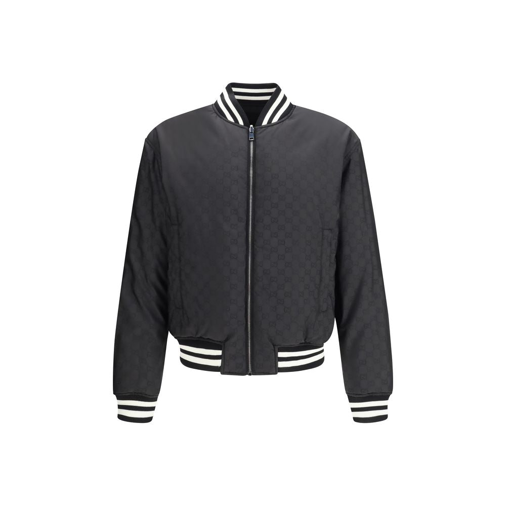 Gucci 100% Polyester jacket in black — view 2