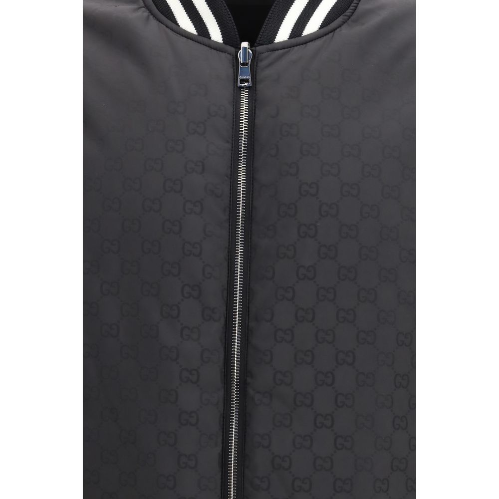 Gucci 100% Polyester jacket in black — view 6