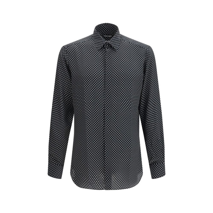 Tom Ford 100% Silk shirt in black