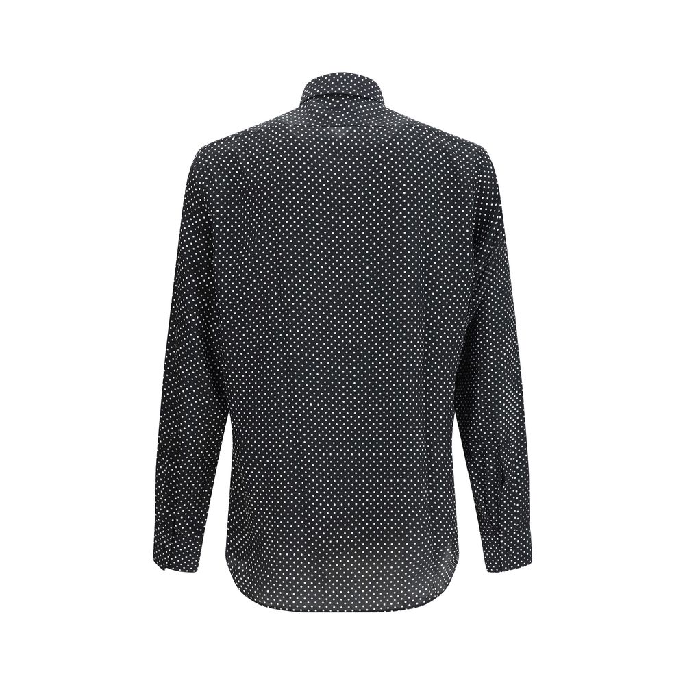Tom Ford 100% Silk shirt in black — view 2
