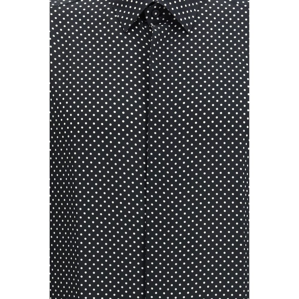 Tom Ford 100% Silk shirt in black — view 3