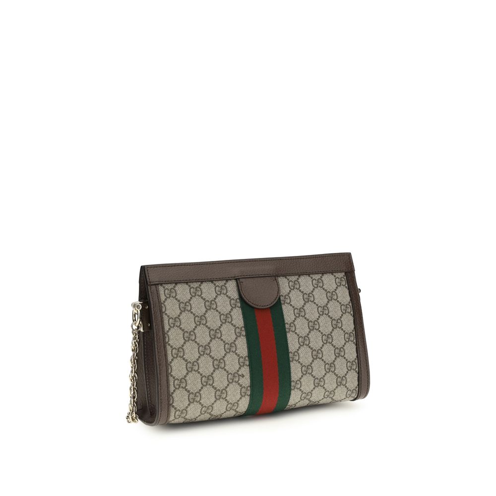 Brown Fabric Handbag Bag