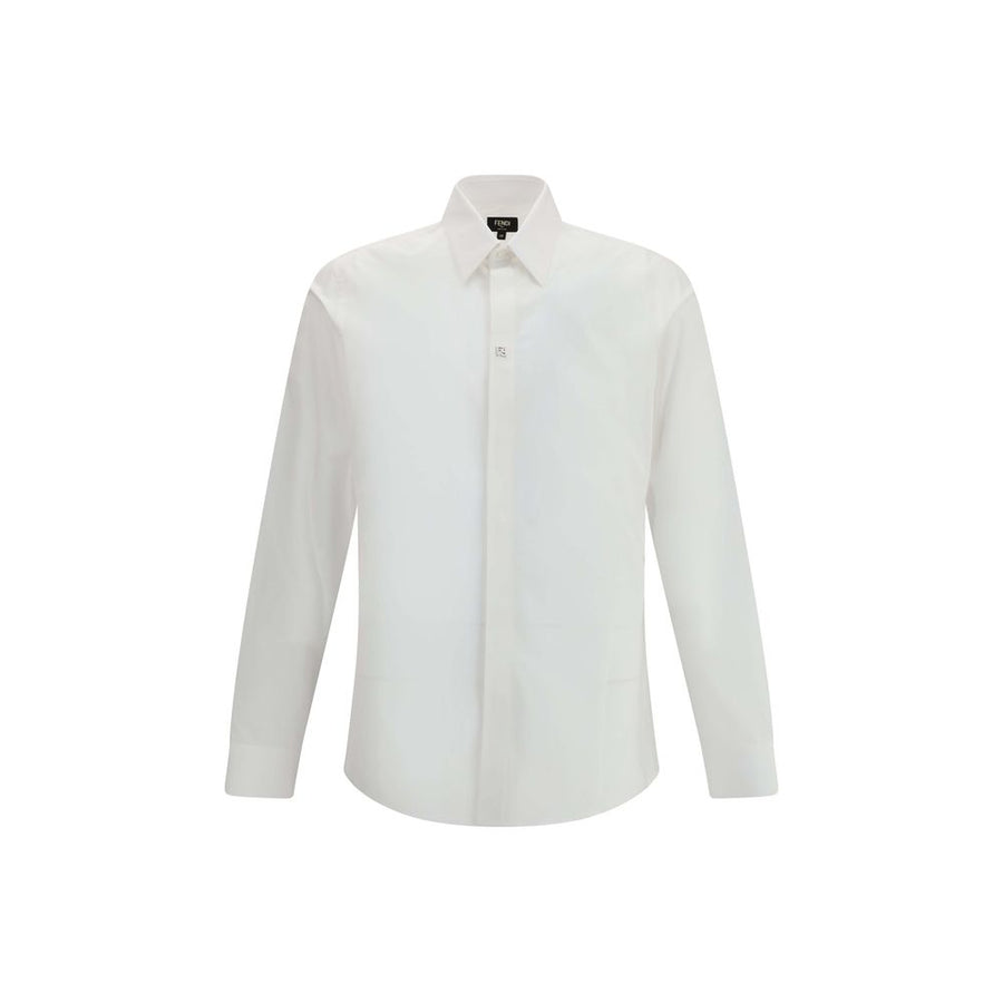 Fendi 100% Cotton shirt in white