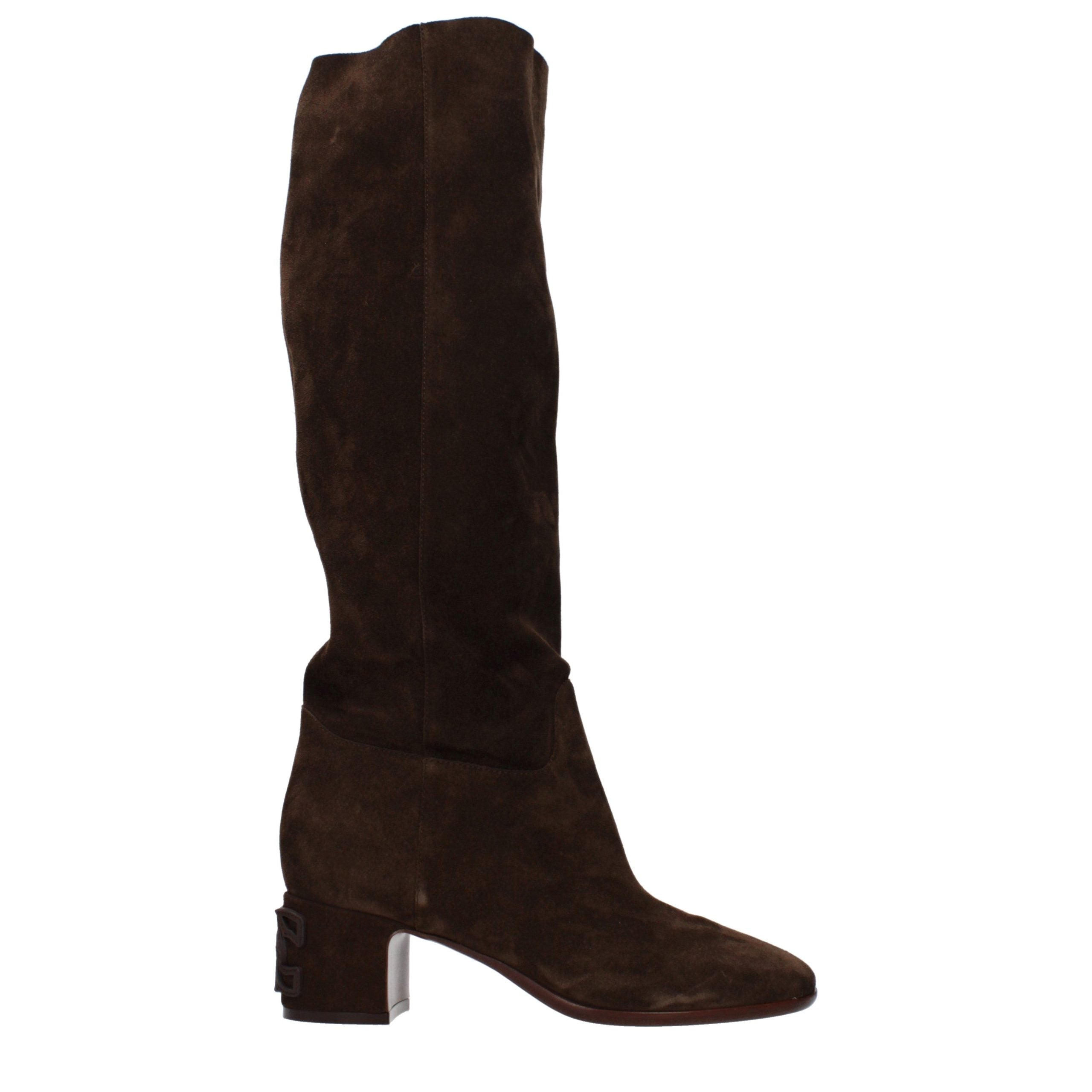 Casadei Suede boot in brown