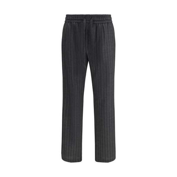 Dolce & Gabbana 100% Fleece Wool Ovis Aries trousers in gray