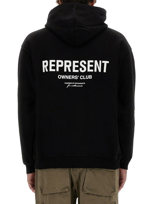 Black Cotton Hoodie Sweatshirts