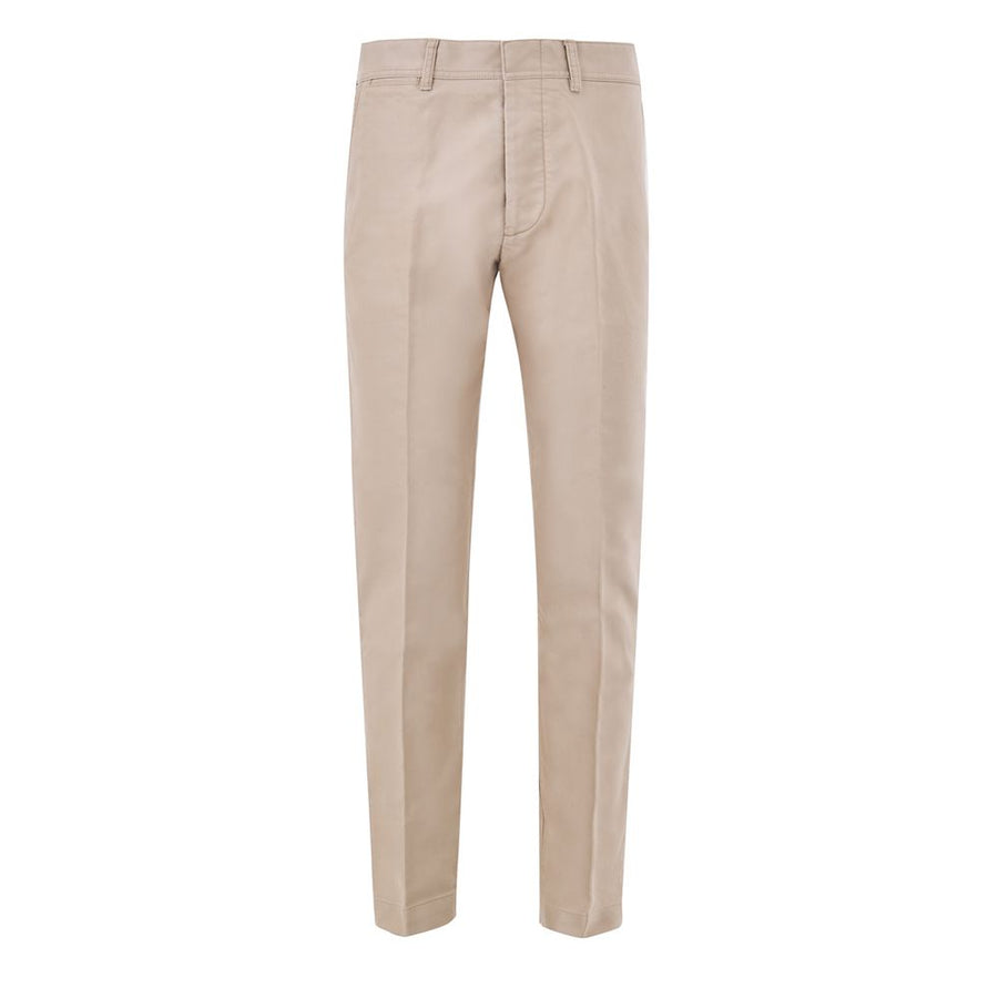 Tom Ford 100% Cotton chino in beige