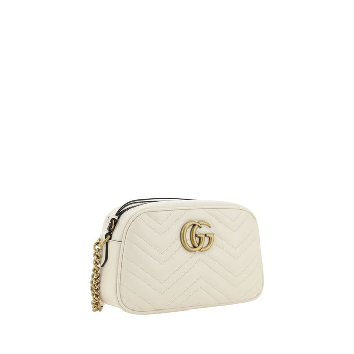 White Calf Leather Bos Taurus Shoulder Bag