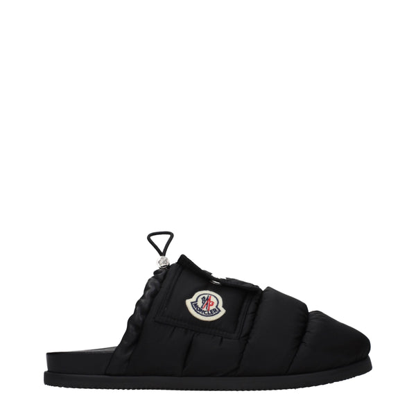 Moncler slipper in black