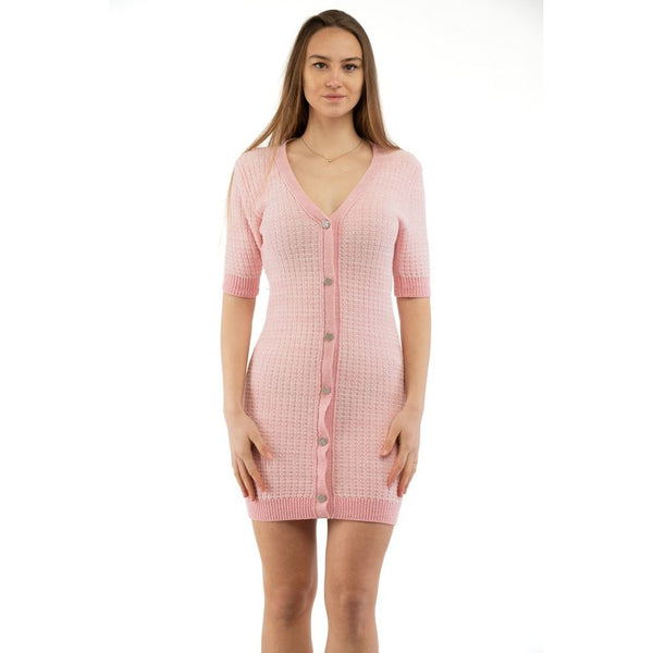 Moschino 46% Viscose cardigan in pink