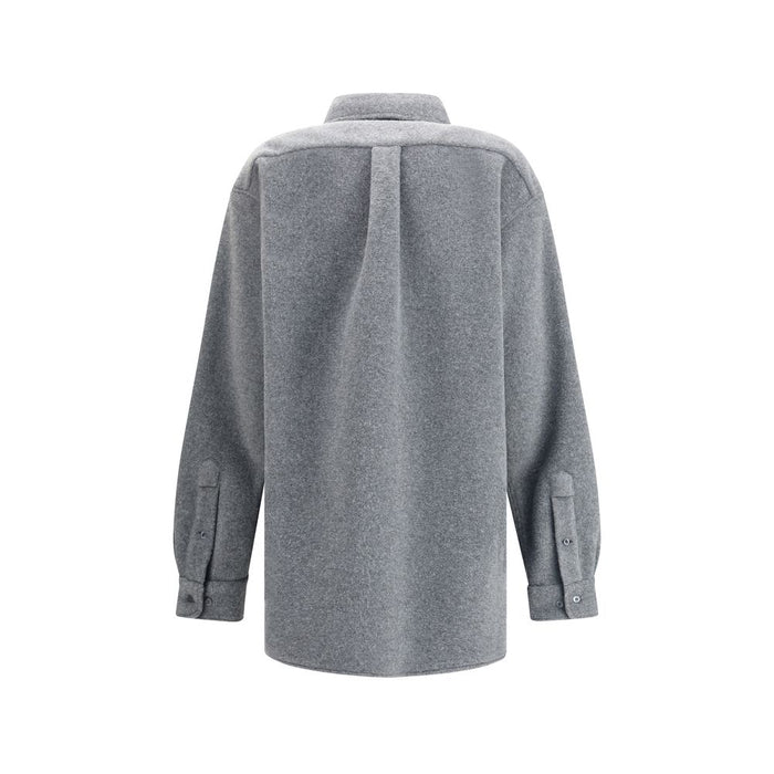 Miu Miu 60% Polyester shirt in gray — view 2