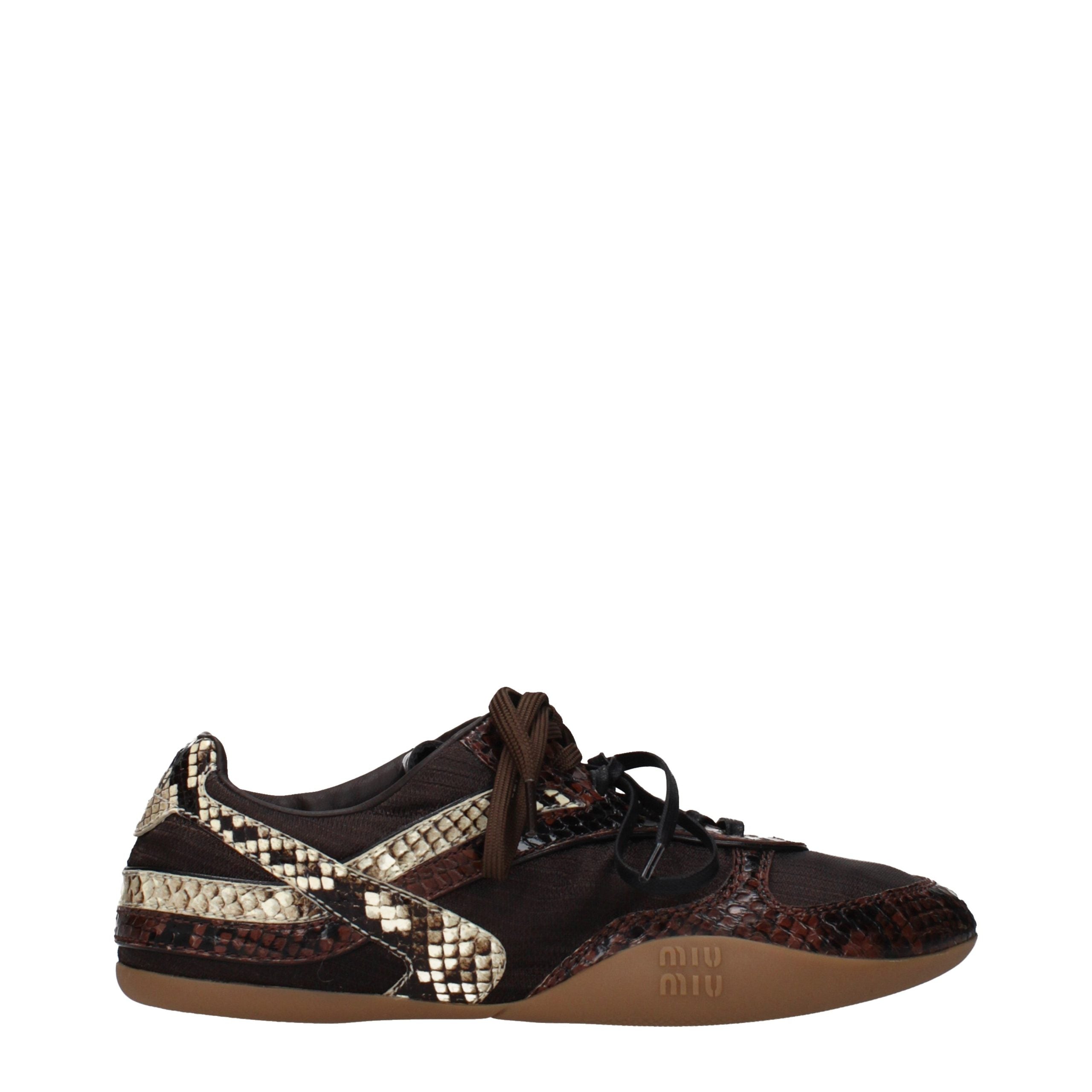 Miu Miu sneaker in brown