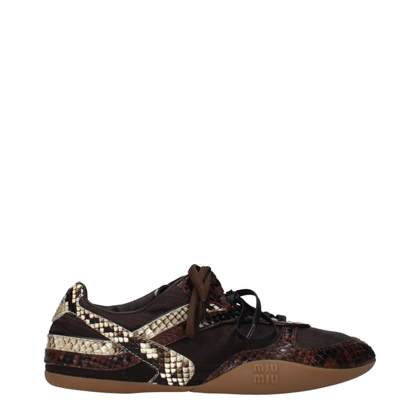 Miu Miu sneaker in brown