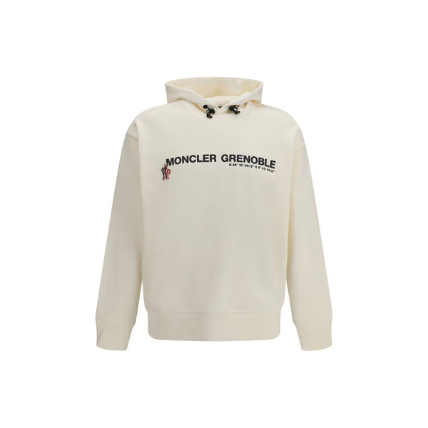 Moncler Grenoble 100% Cotton hoodie in beige