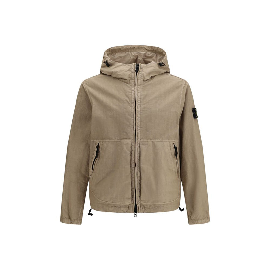 Stone Island 100% Polyamide jacket in brown