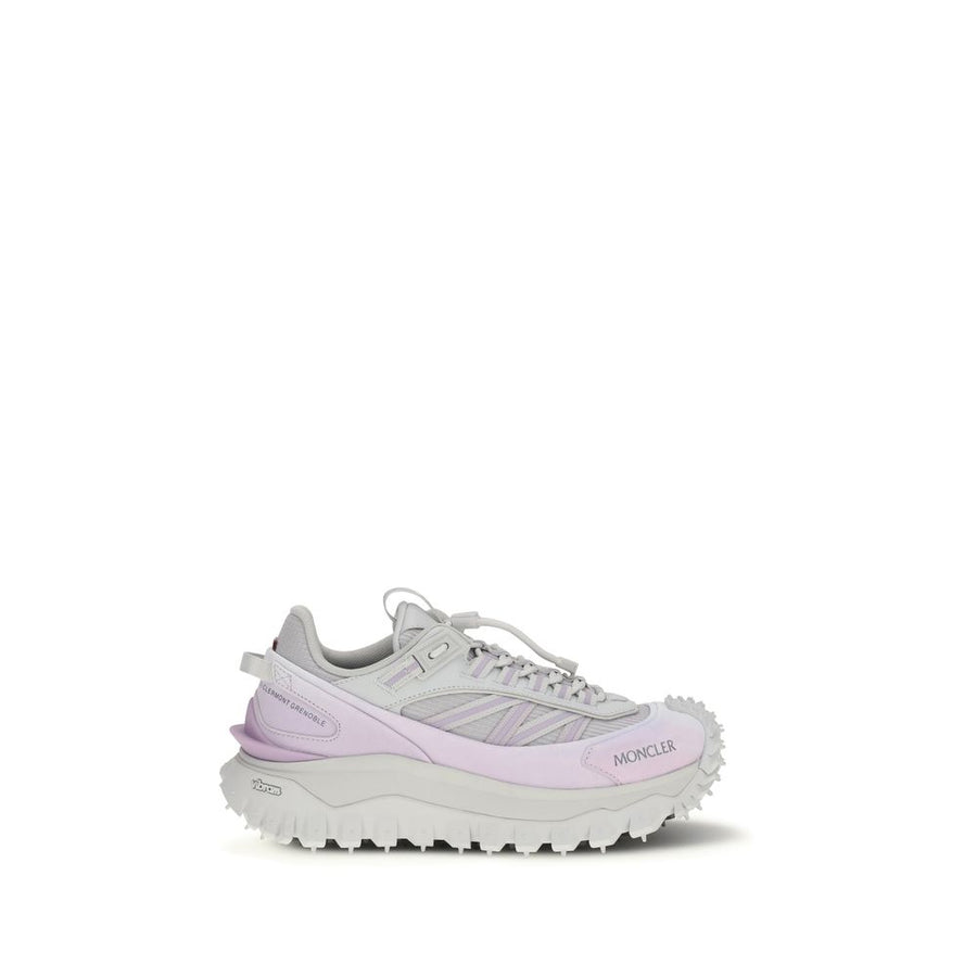 Moncler Upper: 100% Polyester; Sole: 100% Rubber sneaker in purple