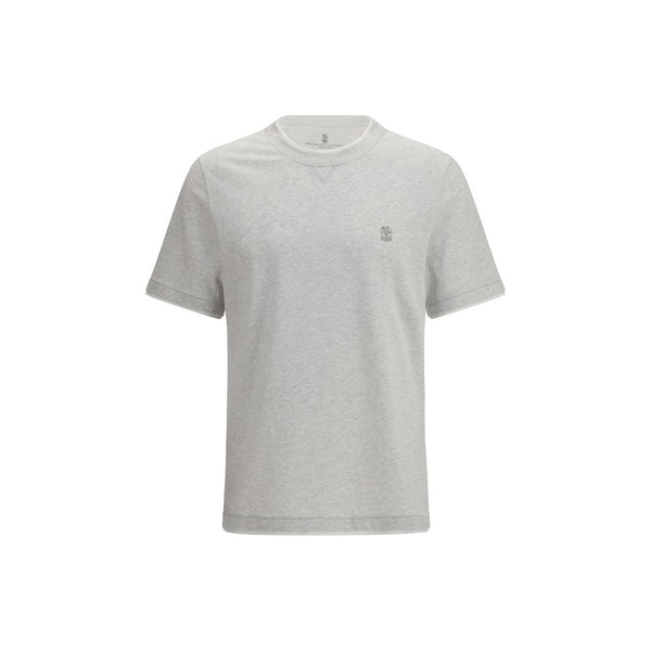 Brunello Cucinelli 100% Cotton t-shirt in gray