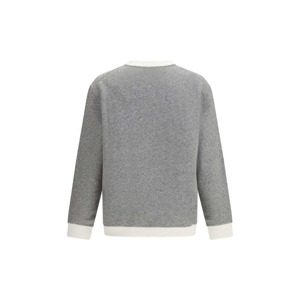 Brunello Cucinelli 100% Cotton sweatshirt in gray — view 2