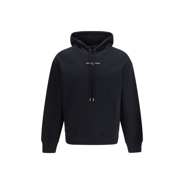Maison Kitsuné 100% Cotton hoodie in black