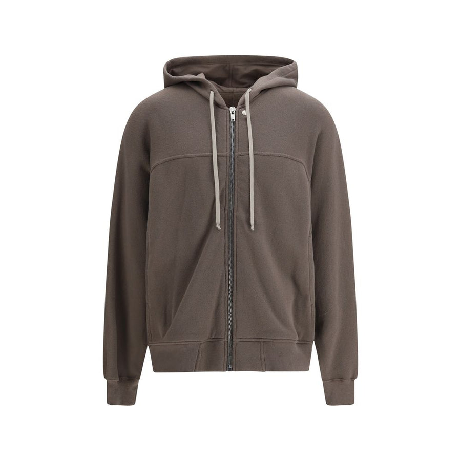 Rick Owens 100% Cotton hoodie in brown