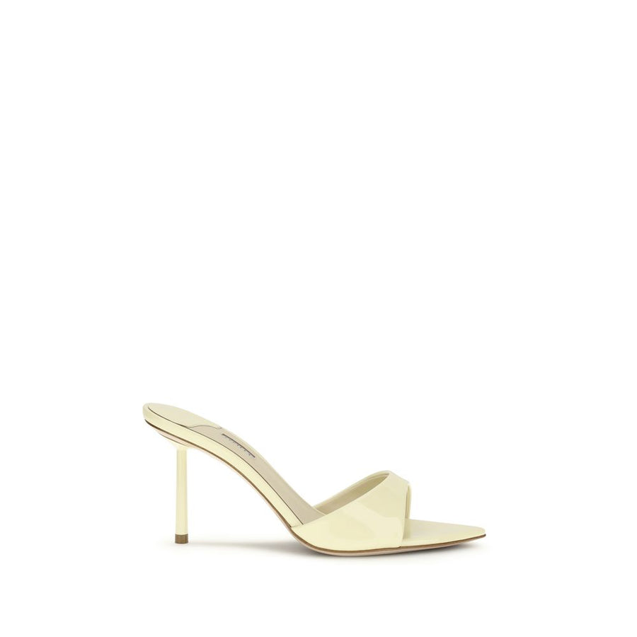 Le Silla 100% Calf Leather Bos Taurus heel in beige