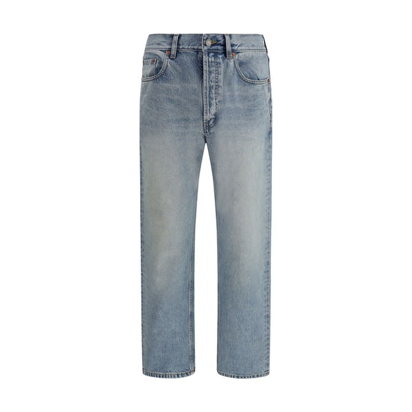 Saint Laurent 100% Cotton jeans in blue