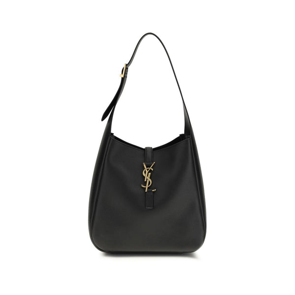 Saint Laurent 100% Calf Leather Bos Taurus shoulder bag in black