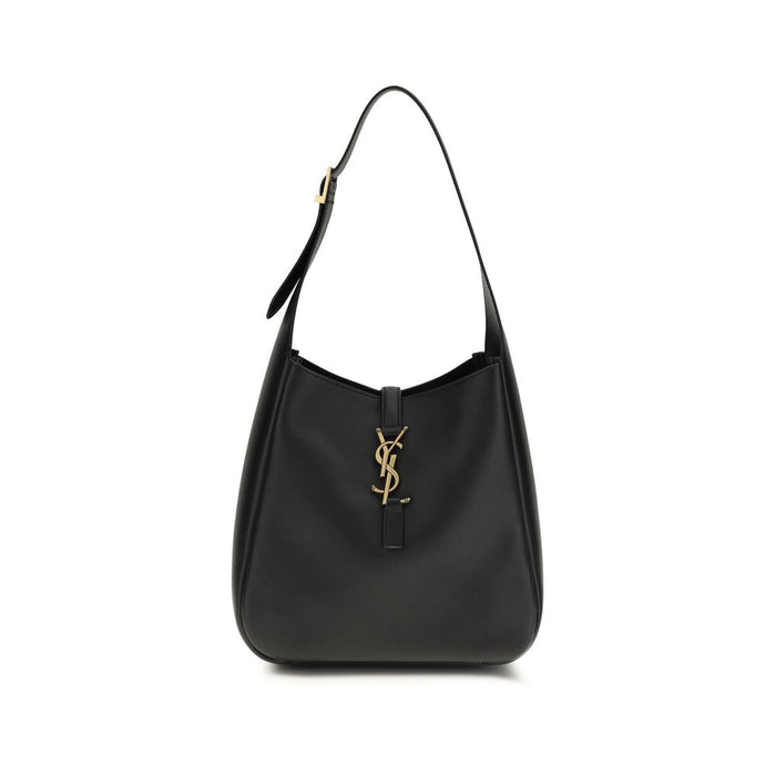 Saint Laurent 100% Calf Leather Bos Taurus shoulder bag in black