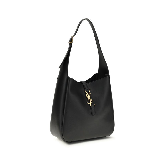 Saint Laurent 100% Calf Leather Bos Taurus shoulder bag in black — view 2