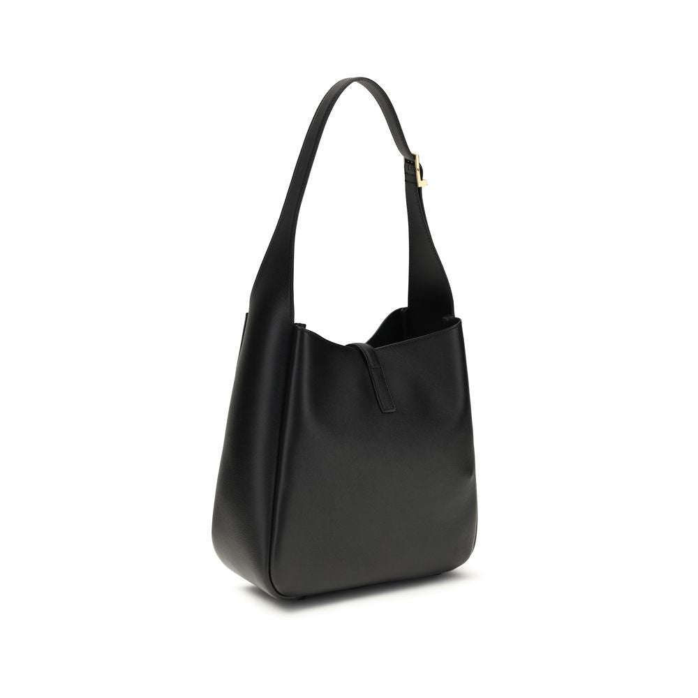 Saint Laurent 100% Calf Leather Bos Taurus shoulder bag in black — view 3