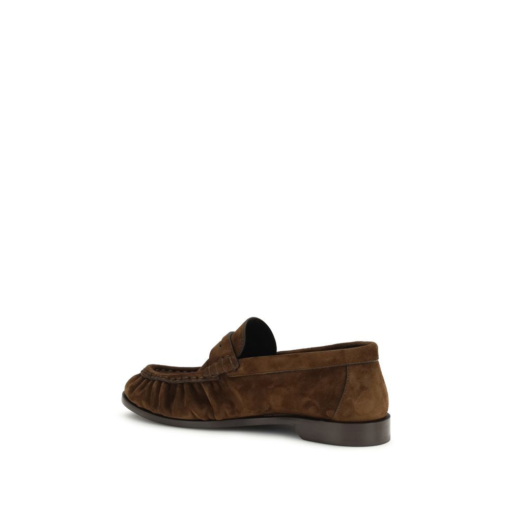 Saint Laurent 100% Calf Leather Bos Taurus loafer in brown — view 3