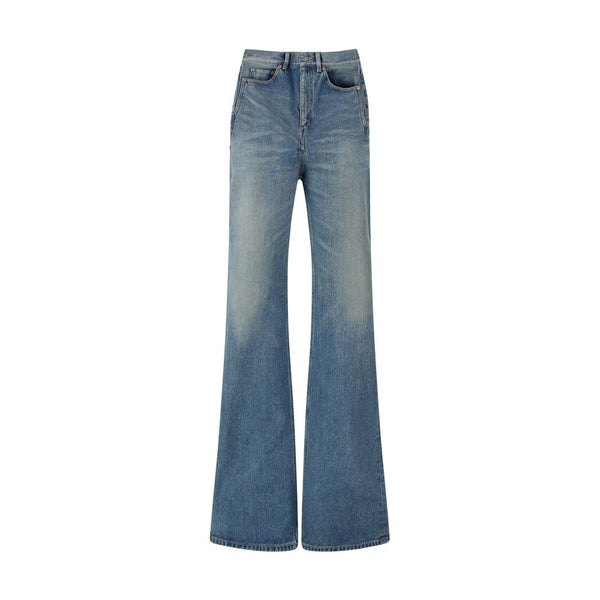 Saint Laurent 100% Cotton jeans in blue